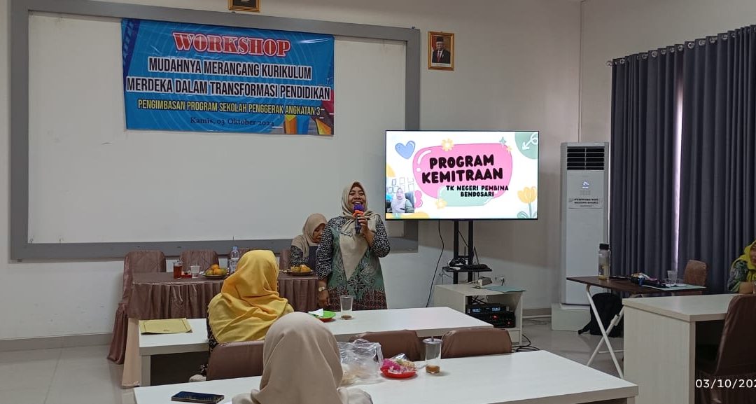 Pengimbasan Program Sekolah Penggerak di TK Negeri Pembina Bendosari: Membangun Kemitraan untuk Pendidikan Berkualitas